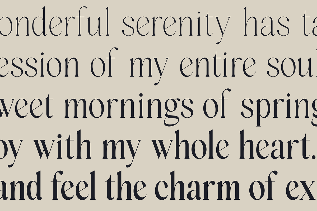 Del Rose, a Serif Font by Sign Studio (Photo 11 of 15)