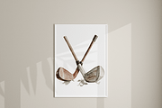 27 Watercolor Golf Clipart, a Decorative Illustration by Pati Charm Studio (Thumbnail 7 of 8)