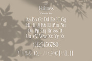 Holines Display Serif Typeface, a Serif Font by Alfinart (Thumbnail 6 of 10)