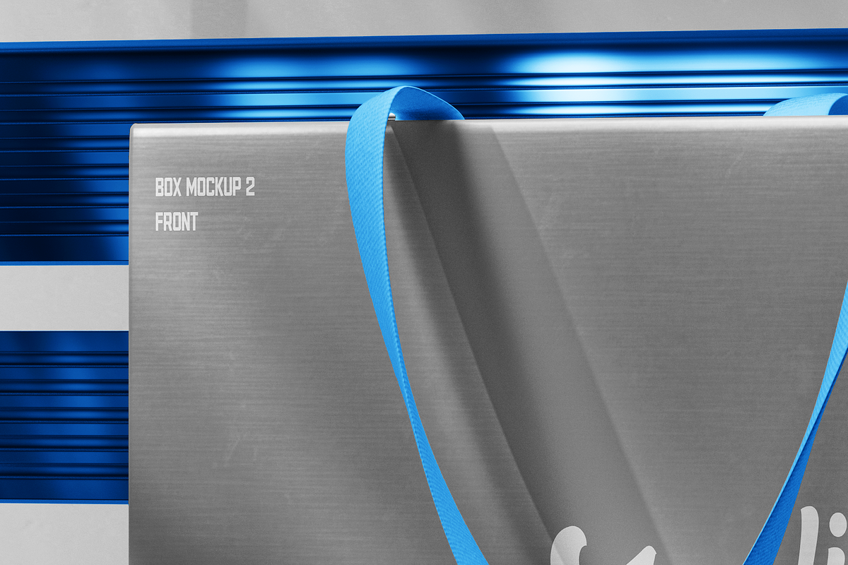 Box Mockup Set / 5 Scenes, a Packaging Mockup by Daniel's Visual (Photo 8 of 8)