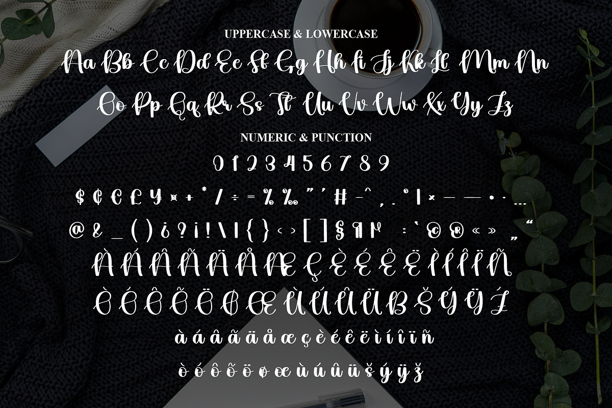 Black Sunday | Script Font, a Handwritten Font by Scratchones (Photo 7 of 8)