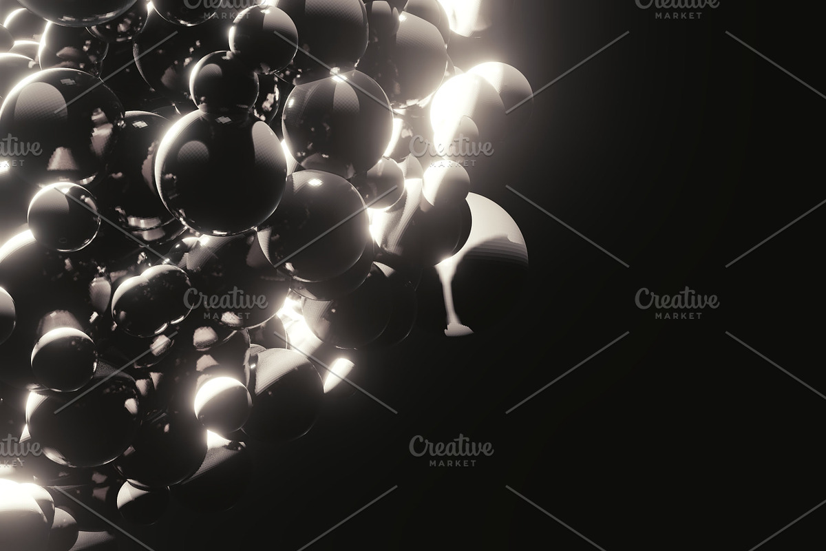 White Sphere Particles Backgrounds, a Texture Graphic by The_DrX (Photo 8 of 13)