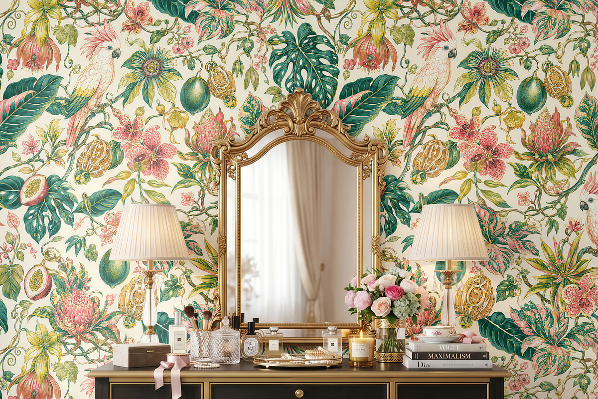 Dressing Room Wallpaper Mockup PSD, a Household Mockup by 1001 mockups (Photo 13 of 15)