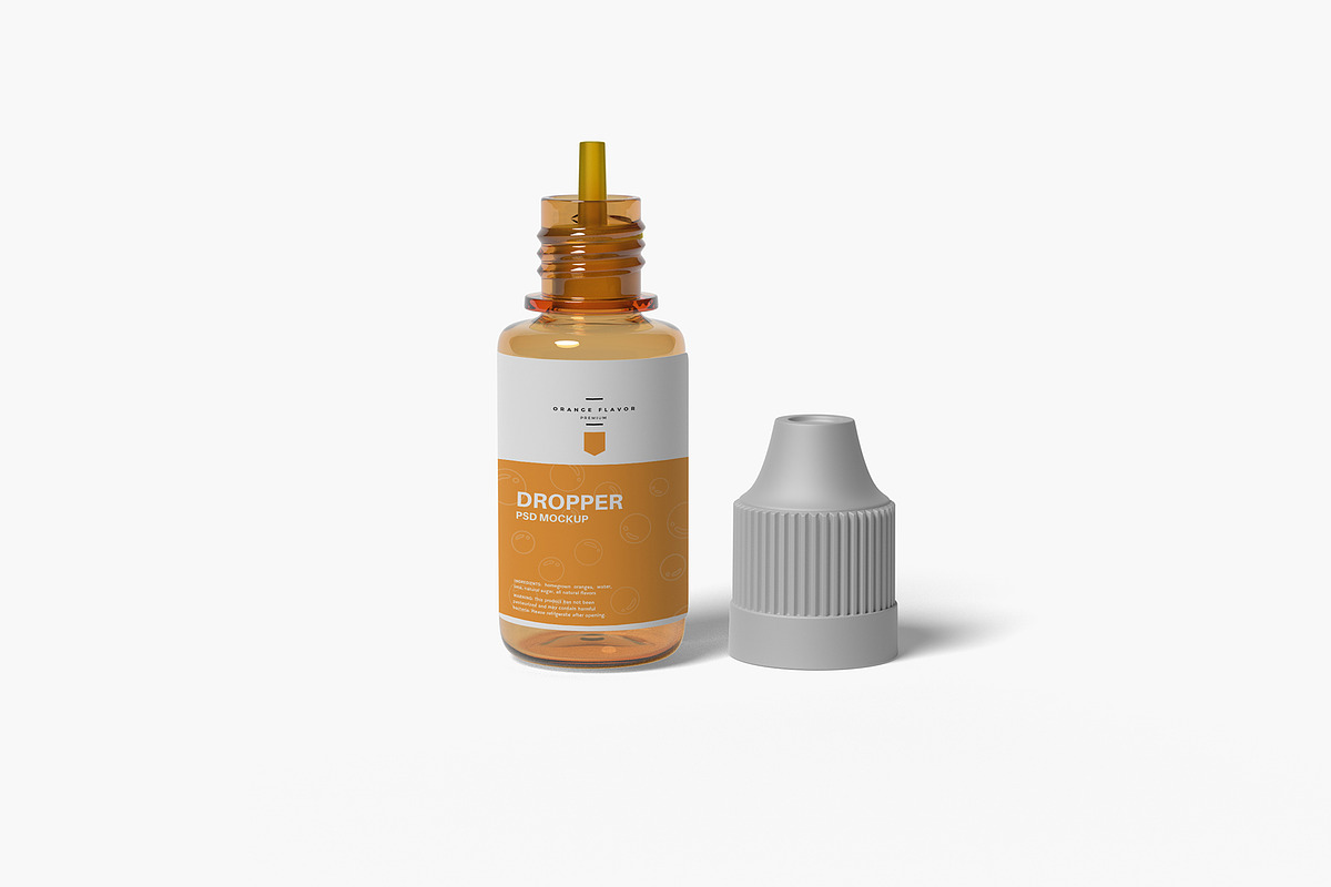 Dropper Bottle Mockup, a Cups & Container Mockup by zuhraabdullah (Photo 9 of 12)