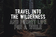 Wonderful Wilderness Font Duo, a Font by Salt & Pepper Designs (Thumbnail 2 of 8)