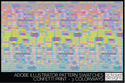 Confetti Print Swatches, a Pattern Graphic by Pickover Designs (Thumbnail 4 of 4)