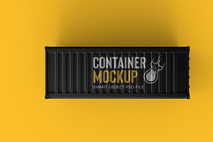 Cargo Container Mockup