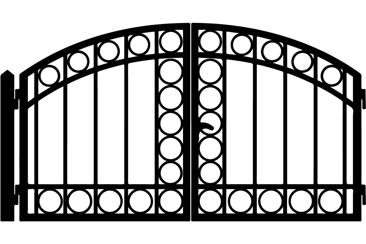 Classic Metal Gate, an Object Graphic by Creativeshirt (Photo 10 of 19)