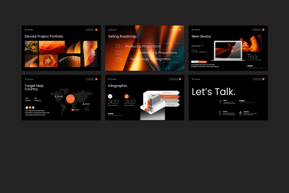Elevate Minimal Template, a Presentation Template by Soraclod (Photo 7 of 9)