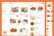 Reztro - Restaurant Dashboard, an UI Kit Template by peterdraw (Thumbnail 4 of 7)