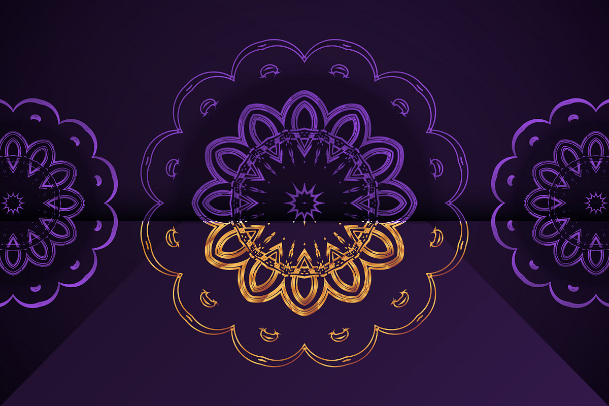 Mandala Ornamental Geometry Bundle, a Background Graphic by NJ Himel (Photo 28 of 92)