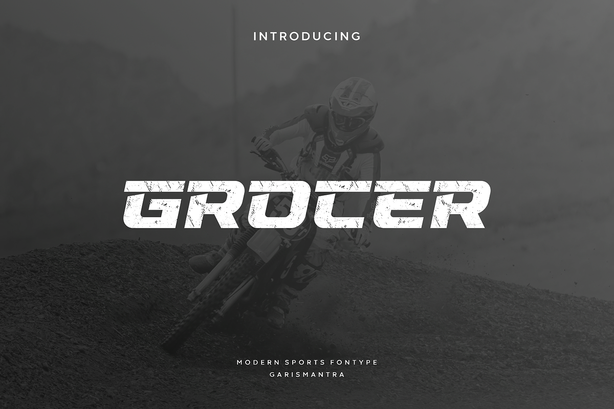 Grocer, a Font by garismantra (Photo 1 of 4)
