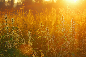 Early morning light casts a warm glo, a Photo by Tanuart