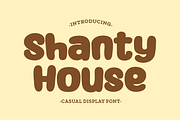 Shanty House Font, a Font by Ali Hamidi (Thumbnail 1 of 9)