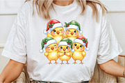 Funny Christmas  Chicken PNG, an Icon by DreamCafeArt (Thumbnail 3 of 6)