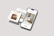 Instagram Stories Mockup, a Wearable Device Mockup by Graphicbars (Thumbnail 16 of 16)