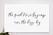 San Francisco Font, a Script Font by The Besotted Co (Thumbnail 3 of 14)