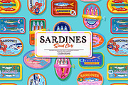 Sardine Social Club, a Pattern Graphic by MSNTY STUDIOX (Thumbnail 3 of 30)