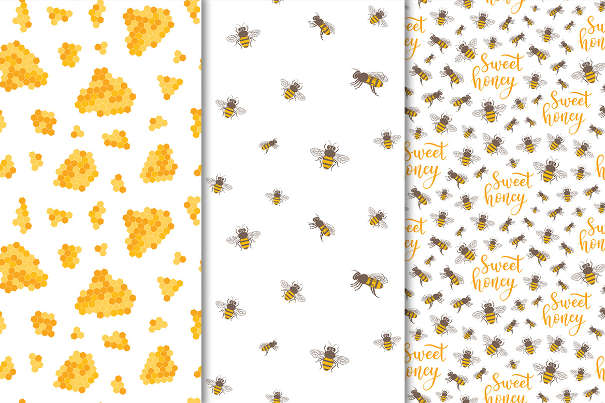 11 Honey patterns + Bonus, a Pattern Graphic by Midstream (Photo 7 of 8)