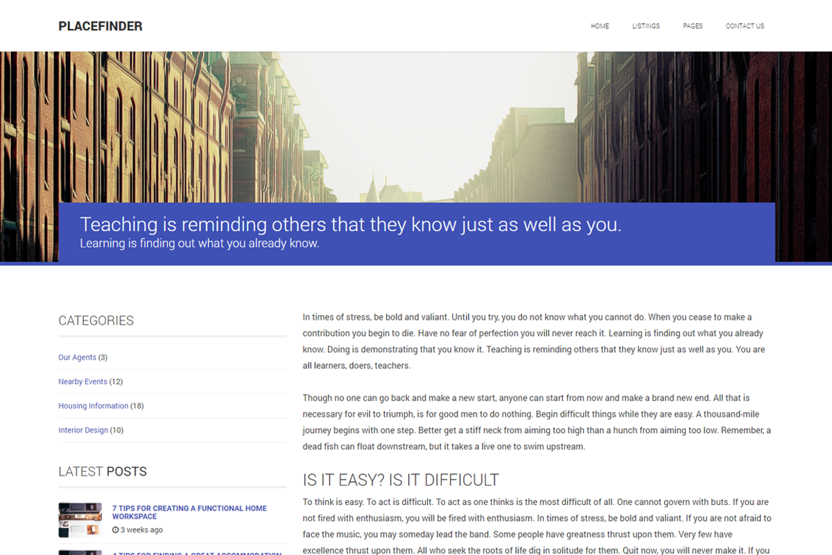 Placefinder - Real Estate Template, a HTML Template by Memories Dust (Photo 5 of 5)
