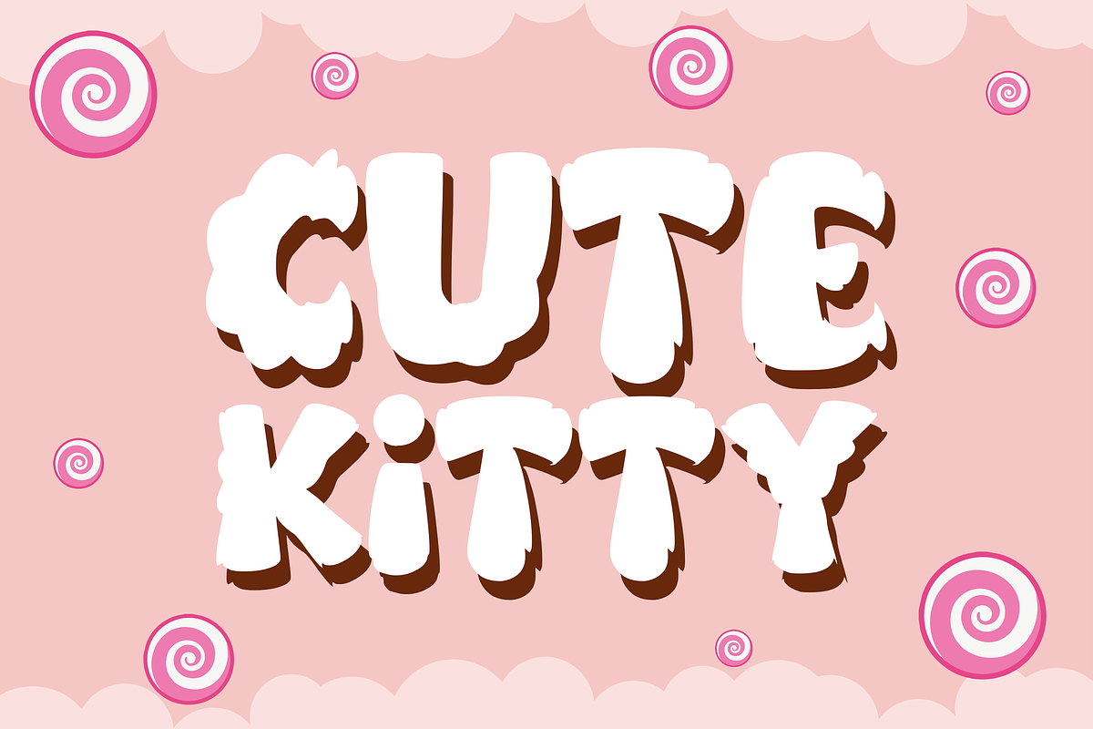 Baby Candy - Baby Font Types, a Font by KiddoGlyphs Studio (Photo 2 of 3)