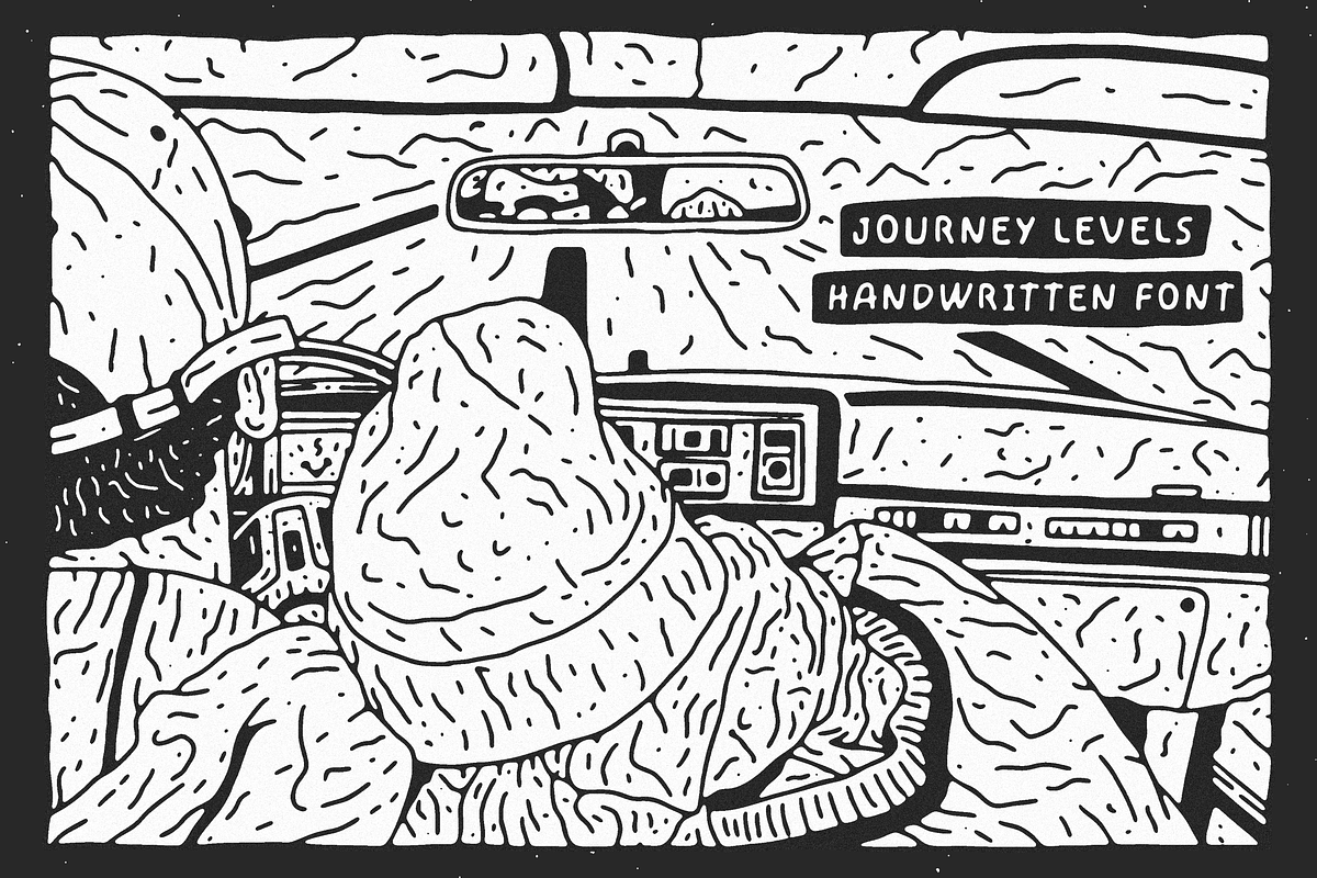 Journey Levels - Handwritten Font, a Handwritten Font by Typeparties (Photo 6 of 10)