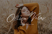 Olivie Font Duo / Script & Sans, a Sans Serif Font by Calamar Studio (Thumbnail 6 of 17)