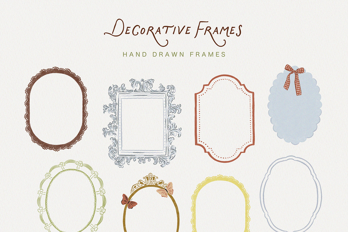 Rococo Spring charm Elegant Clipart, an Object Graphic by lokko studio (Photo 7 of 10)