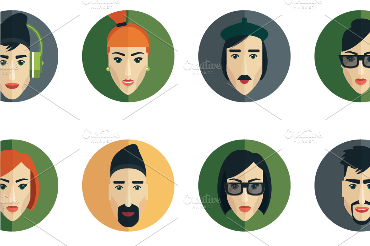 Avatar iсons, an Icon by YuliaBiser (Photo 3 of 5)