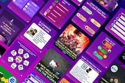 160 NFT Post - Canva Template, a Social Media Template by Viral Content Design (Thumbnail 10 of 13)