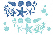 Seashells Clipart in Oceana, an Illustration by Amanda Ilkov (Thumbnail 5 of 5)