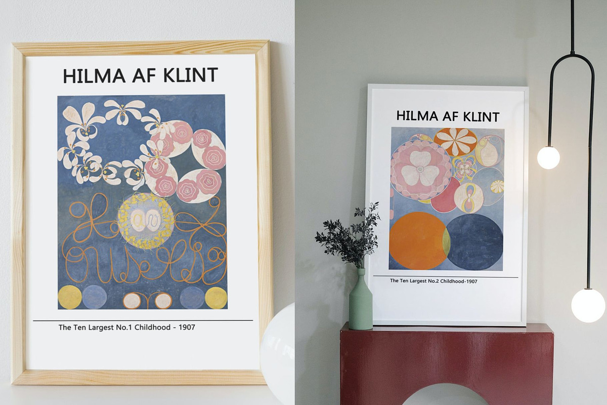 Hilma af Klint Masterpiece Pack, a Decorative Illustration by Saint aury Studio (Photo 3 of 7)
