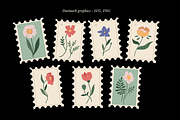 27 Flower Vector Illustrations, a Decorative Illustration by GRPXSTORE (Thumbnail 4 of 11)