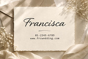 Mantiques Casual Script Wedding Font, a Script Font by Maulana Creative (Thumbnail 2 of 7)