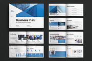 Business Plan Template Landscape, a Brochure Template by E-Type (Thumbnail 1 of 7)
