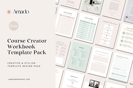 Canva Course Workbook Template