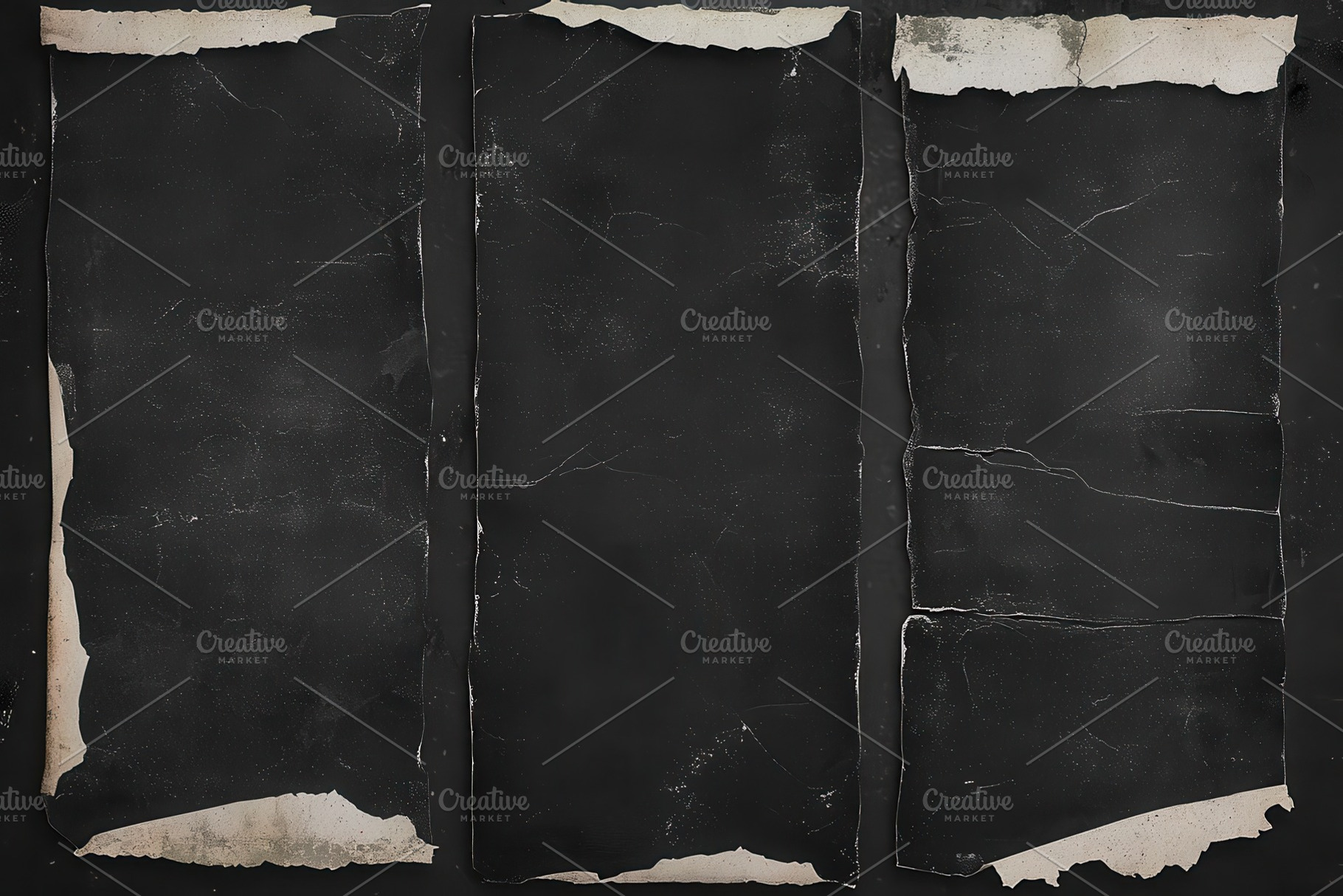 Empty vintage black poster, a Photo by Pavel_design