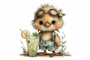 Whimsical Summer Clipart Png, an Illustration by Craft Nest (Thumbnail 10 of 12)