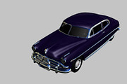 Hudson Hornet 1952, a Cars & Vehicle 3D Model by valtriiu (Thumbnail 6 of 12)