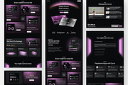 Fintech Landing Page Figma Template, a Landing Page Template by Rozepaars Design (Thumbnail 2 of 2)