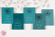 6 Affirmation Cards, a Card Template by SWINA STUDIO (Thumbnail 5 of 5)