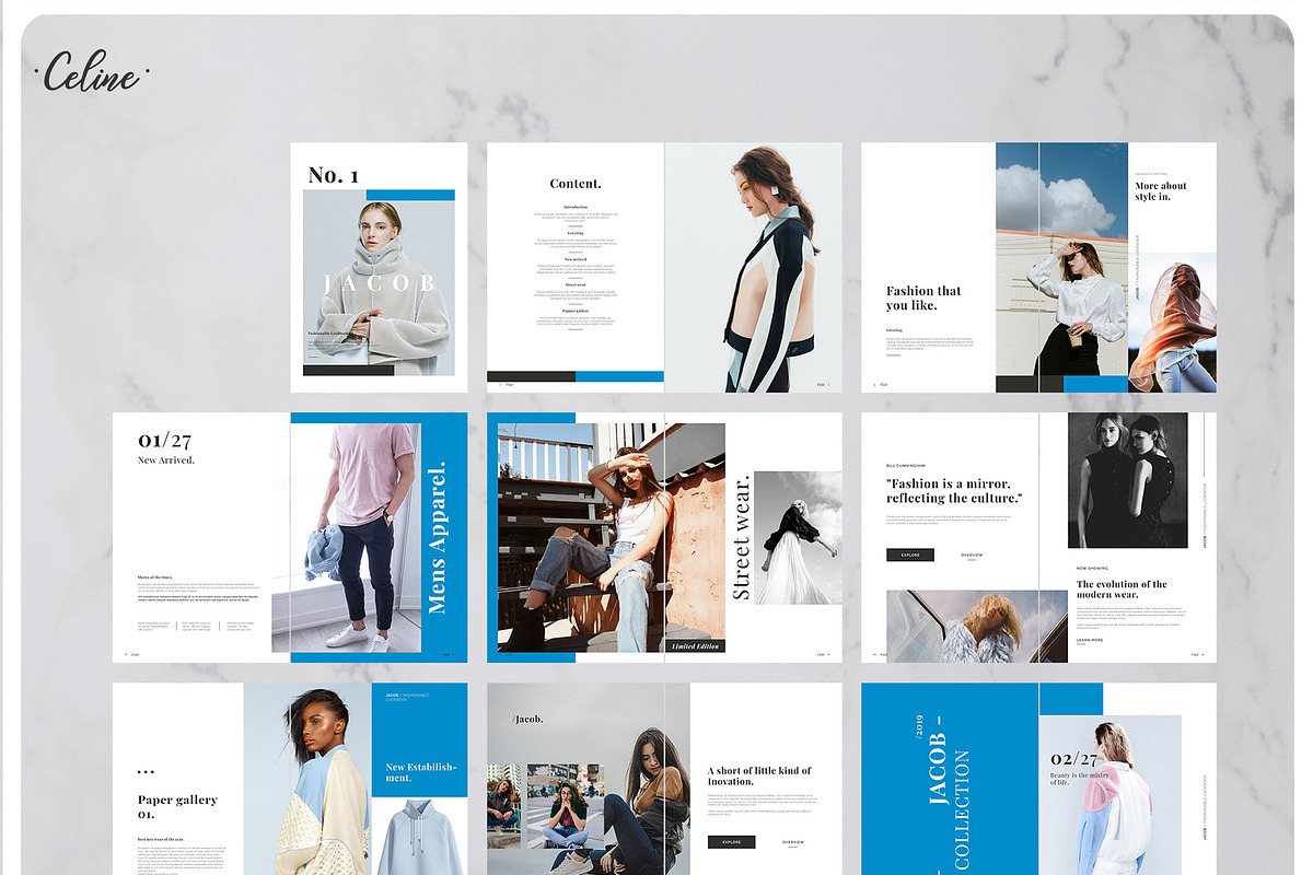 JACOB Fashionable Lookbook, a Magazine Template by Celine Studio (Photo 9 of 9)