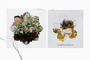 Cottage Heirloom. Collage Pack, an Object Graphic by PaperJamLab (Thumbnail 10 of 20)