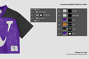 Nfl american football jersey mockup, a Shirt Mockup by Voyage Studio (Thumbnail 3 of 3)