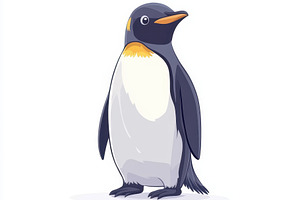 Adorable Emperor Penguin Antarctic W, an Animal Photo by Pixeness Studio