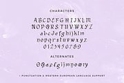Witchlore Display Font, a Handwritten Font by Beck McCormick (Thumbnail 10 of 10)