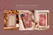 Rose Tiles Watercolor Collection, a Decorative Illustration by Liliia Polos Illustration (Thumbnail 6 of 8)