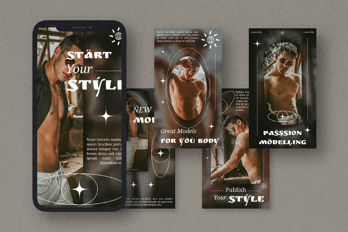 Instagram Template, a Templates & Theme by fashionaddict (Photo 4 of 9)