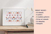Mysterious Boho Clipart & posters, an Object Graphic by Sofico (Thumbnail 2 of 26)