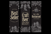 Duston Black Vintage Display Font, a Serif Font by Serbaneka Studio (Thumbnail 2 of 6)